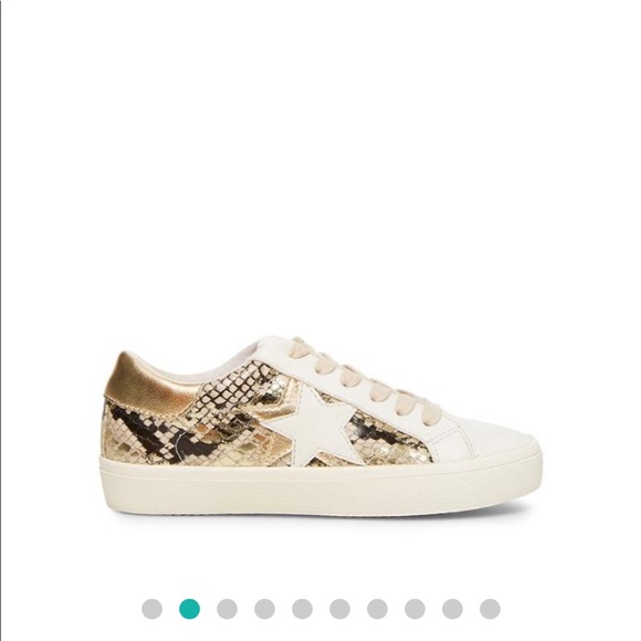 steve madden snake sneakers